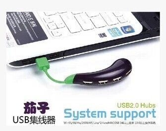 USB產(chǎn)品 一拖四 擴(kuò)展hub 4口 多色 集線器usb分線器原始圖片2