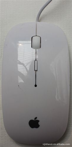 鼠標(biāo) 廠家批發(fā)蘋果有線鼠標(biāo)蘋果超薄光電鼠標(biāo)筆記本臺式鼠標(biāo)禮品鼠標(biāo)原始圖片3