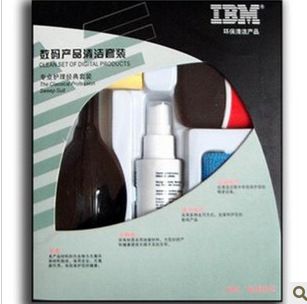 清潔產品 IBM 清潔套裝 筆記本電腦 數碼用品 IBM液晶屏幕清潔劑 五件套