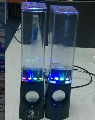 *藍牙音箱* 噴水l藍牙音 箱七彩燈噴泉音響 腦迷你播放器低音炮水柱創(chuàng)意音響原始圖片2