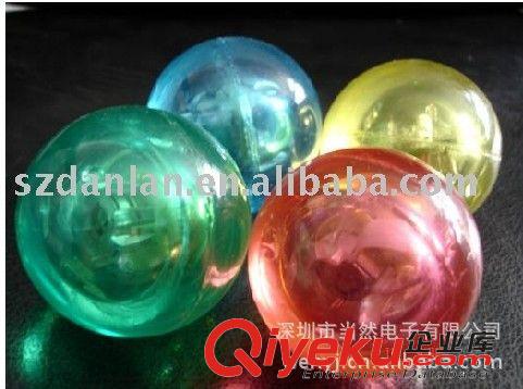 發光禮品系列 供應發光彈力球，發光音樂球，軟膠閃光球