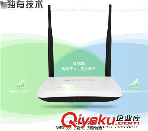 磊科/無線路由器 Netcore 磊科 NW714 300M高覆蓋全高清無線路由器原始圖片3