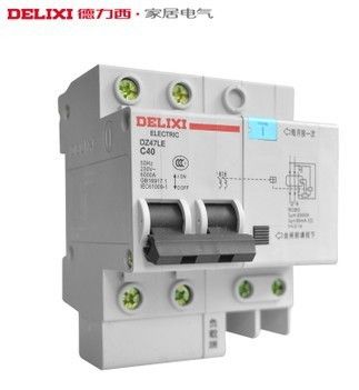 德力西電氣 德力西小型斷路器批發(fā) 德力西代理商 40A漏電保護(hù)開(kāi)關(guān) 兩極40A原始圖片2