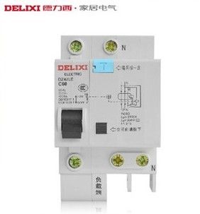 德力西電氣 德力西代理商 德力西低壓電器批發zp DZ47LE-1P+N 63A 德力西正