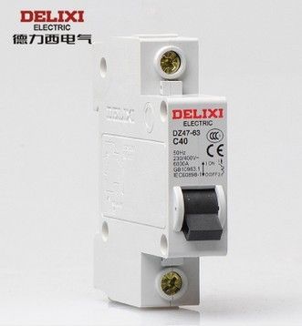 德力西電氣 德力西代理商 德力西小型斷路器 家用空氣開關 DZ47-1P/40Azp
