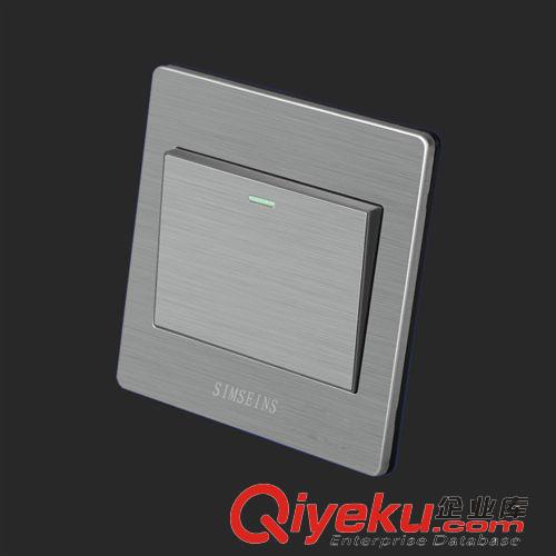 超薄Q8系列 開(kāi)關(guān)的價(jià)格質(zhì)量可靠 低價(jià)開(kāi)關(guān)插座西門子授權(quán)廠家 Q8系列一開(kāi)多控原始圖片2