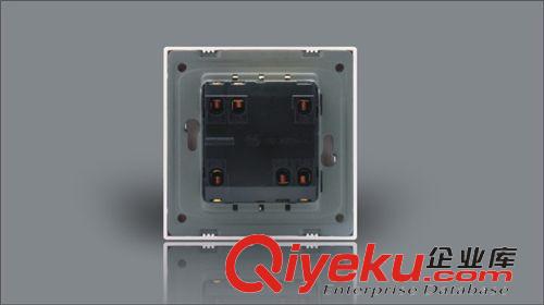 i8鋼塑一體化系列 平板墻壁開關批發 I8平板系列 二開家用開關 1-5萬 代理加盟原始圖片3