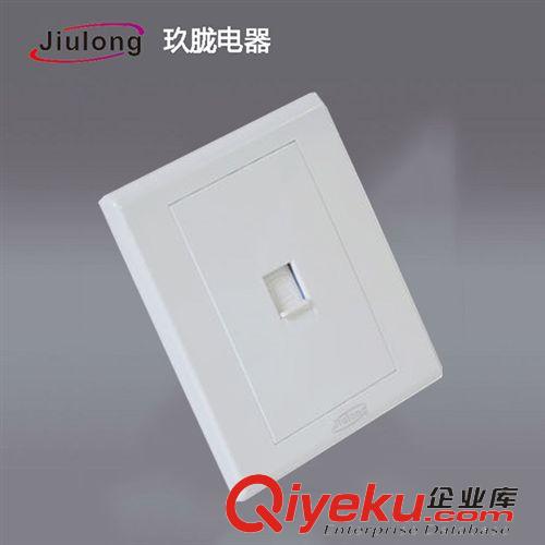 K1系列(普通家裝款) 廠家批發一位電話插座 86型暗裝電話插座 開關插座批發 tj原始圖片2