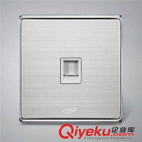 X15系列(不銹鋼拉絲) 玖朧電視插座 電視一分二插座 有線電視插座 閉路電視插座 tj