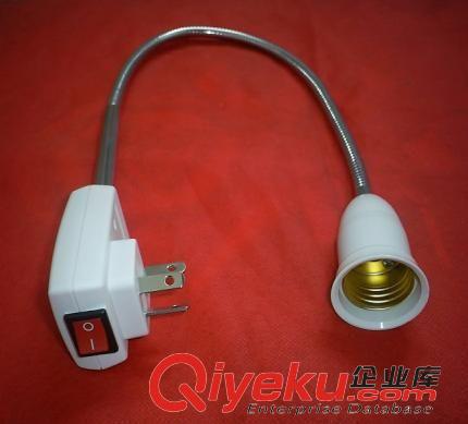 LED燈具配件 供應170MME27轉換燈頭 E27螺口轉開關插頭原始圖片2