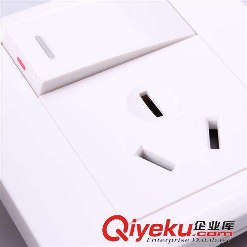 正泰開關(guān)7D/e致 正泰電工開關(guān)插座 一開雙16A三孔空調(diào)插座面板 7-D41610促銷