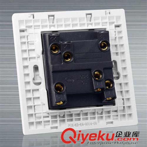 K3塑架翻蓋系列 K3系列一開多控 全PC阻燃燒材料 塑料架構(gòu) 翻蓋開關 保用二十年原始圖片3