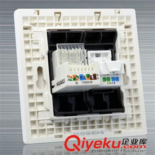 K3塑架翻蓋系列 K3系列 電話(huà)電腦 塑料底翻蓋面板 銅粒接線住 保用二十年原始圖片3