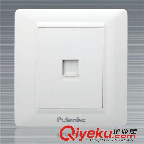 K5純平雅白系列 電話插座 普蘭克K5系列 全銅接線柱 保用20年 誠招經(jīng)銷商原始圖片2