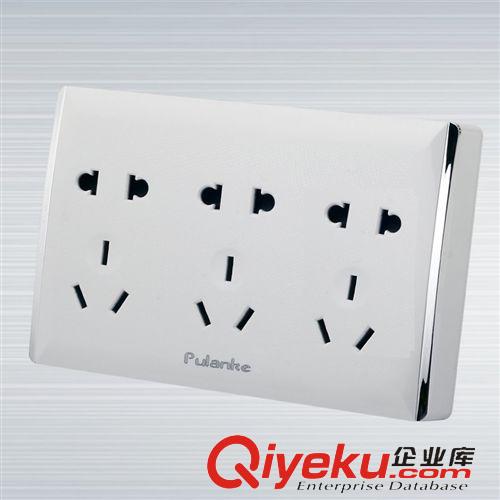 明裝開關(guān)插座 銀邊明裝插座 五孔插座  全PC阻燃材料 誠招全國空白縣市經(jīng)銷商