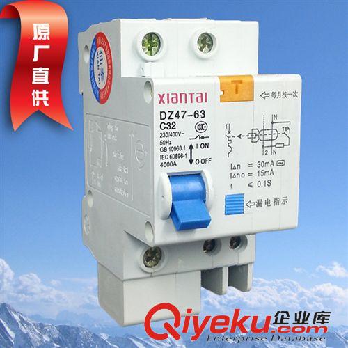 DZ47LE漏電斷路器 供應(yīng)1P32漏電斷路器 DZ47LE漏電保護(hù)器 樂清電氣廠家批發(fā)代理