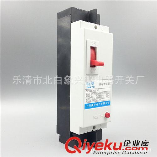 斷路器 DZ15LE-63/290塑殼式漏電斷路器  漏電保護器 低壓電器廠家批發原始圖片3