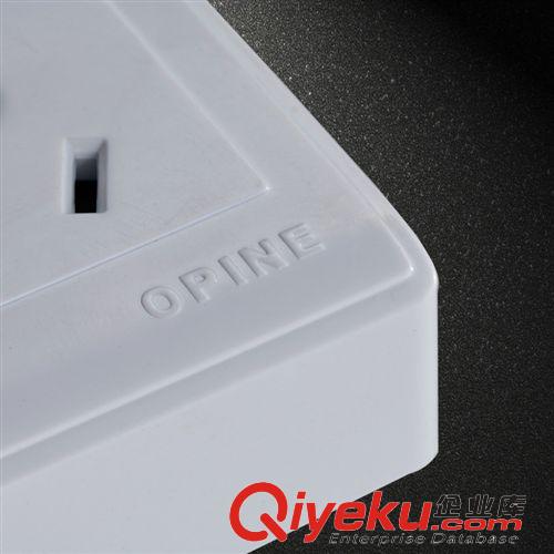 按插座分類 【企業集采】OPINE 明裝墻壁開關插座 15孔電源開關面板插座面板原始圖片2