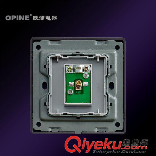 弱電板類 【企業(yè)集采】OPINE不銹鋼電視開關(guān)插座 有線電視接頭墻壁開關(guān)原始圖片3
