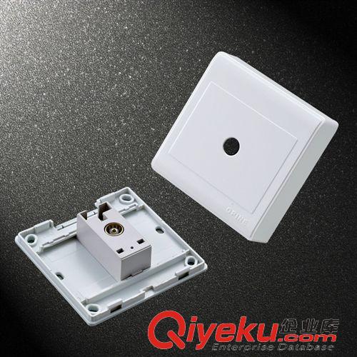 弱電板類 OPINE一位電視插座 明裝86電視插座 弱電類插座 有線電視插座原始圖片3