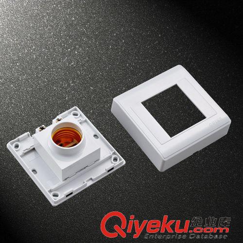 電工附件 OPINE明裝羅口燈座 方形燈座明裝燈座 86明裝燈座螺口燈座 86燈座原始圖片2