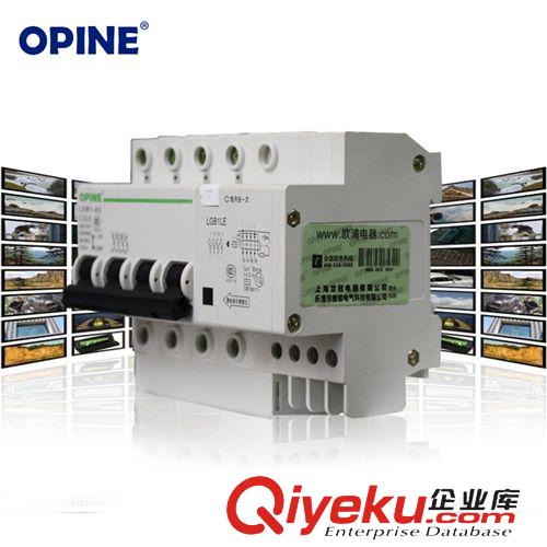 電工附件 OPINE家用保護器小型斷路器4PLE 63A家用空氣開關總開關電閘漏J原始圖片2