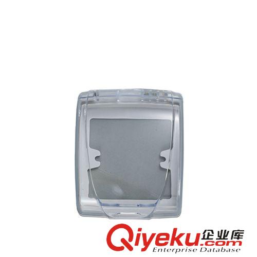 電工附件 OPINE電器開關(guān)防水盒 透明蓋子插座盒 86型防濺盒 透明 廠家批發(fā)原始圖片2