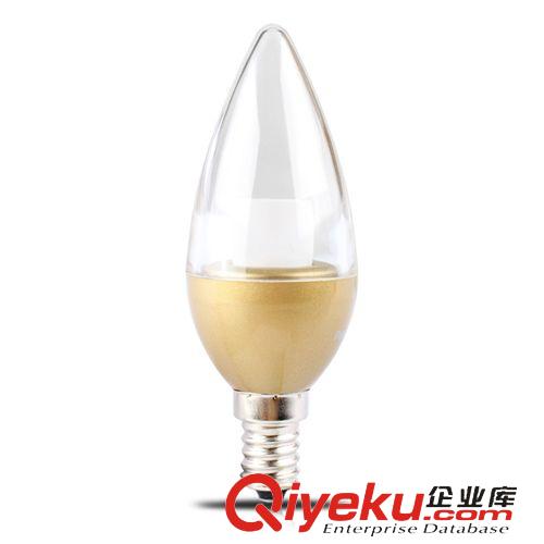 飛利浦LED燈泡 飛利浦總代理LED燈泡 E14螺口4W金色蠟燭燈泡 吊燈水晶燈Lamp批發(fā)原始圖片2
