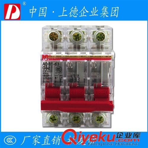 塑殼式斷路器 上德集團 透明斷路器DZ47-63/2P 小型斷路器C32A 家用透明斷路器