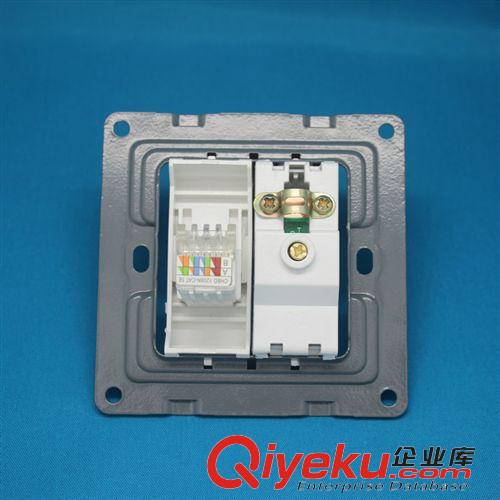 K3純白暗裝系列 廠家直銷 TCL墻壁開關(guān)插座 K3電視電腦插座原始圖片2
