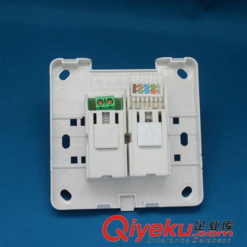 K5專利明裝系列 廠家直銷 高質(zhì)量K5專利明裝電腦電話插座 價(jià)格實(shí)惠原始圖片2