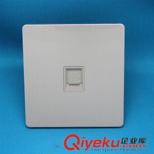 K6高光不銹鋼暗裝系列 生產供應 優質暗裝K6電話 新款電話開關 供選擇原始圖片2