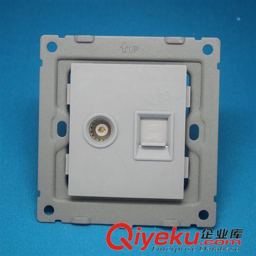 K6高光不銹鋼暗裝系列 廠家生產(chǎn)供應 暗裝K6電視電腦開關 新款電視電腦開關原始圖片2