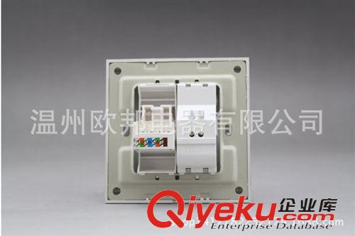 墻壁開關(guān)L8系列 西門子開關(guān)插座面板電話電腦插座墻壁電源香檳金色不銹鋼拉絲插座原始圖片3