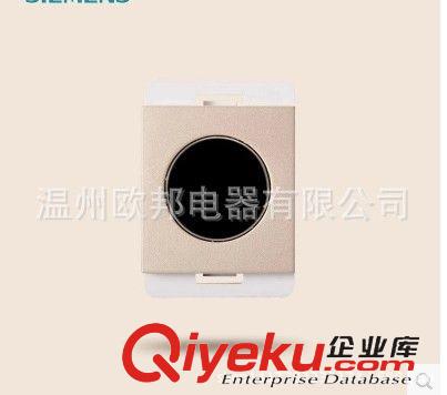 墻壁開關118型 X2系列 西門子墻壁開關118香檳色不銹鋼拉絲 觸摸模塊