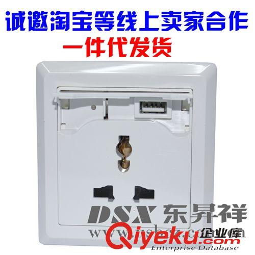 單USB充電插座 DSX東昇祥USB充電插座招淘寶代理一件發(fā)貨提供數(shù)據(jù)包USB創(chuàng)意插座