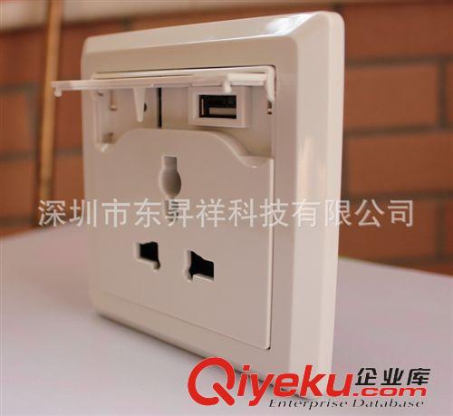 單USB充電插座 插座批發 USB充電墻壁插座 多功能插座 插座面板 開關插座原始圖片2