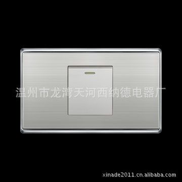 118型開關插座系列 【西納德電器】一位六孔墻壁插座  精美實用 自產自銷