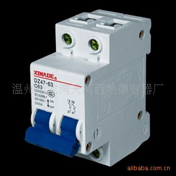 DZ47小型斷路器 西納德電器/批發(fā)斷路器  空氣開關3P63A /家用漏電斷路器保護器原始圖片2