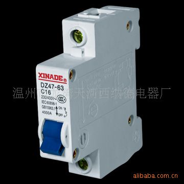 DZ47小型斷路器 西納德電器/批發(fā)斷路器  空氣開關3P63A /家用漏電斷路器保護器原始圖片3