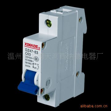 DZ47小型斷路器 西納德電器/熱銷小型斷路器/塑殼DPN開關，dz30-32A漏電保護器原始圖片3