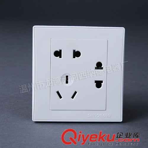 A1系列 【精品熱銷】墻壁開關插座 家用開關批發(fā) 電視電腦插座阿A1-018