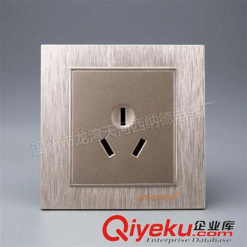 Q3香檳系列 批發(fā)墻壁開關(guān)插座、家裝酒店賓館工程精選品牌、香檳一開單控開關(guān)