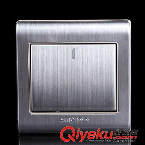 V8金剛系列 批發墻壁開關/86開關插座/家用開關/熱賣一開雙控/溫州廠家直銷品