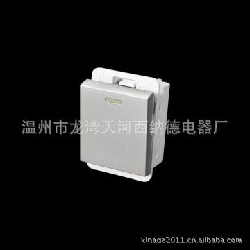 T2.0系列 廠家供應  精美西納德一位單控開關  一位雙控開關  價格面議原始圖片2