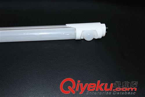燈頭 led感應燈管18w 紅外線人體感應日光燈t8led燈管車庫地下室1.2米原始圖片3