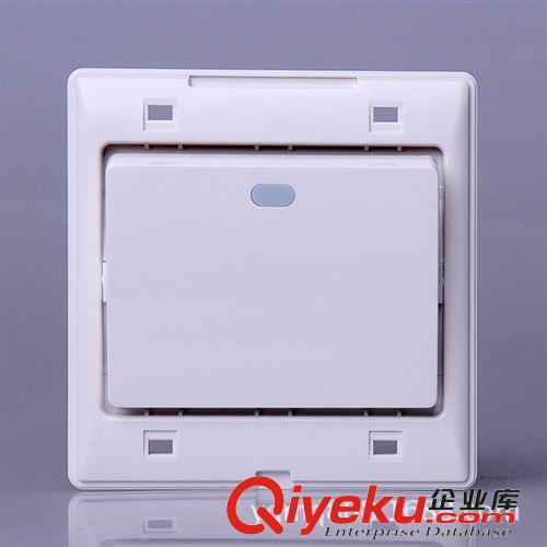 zp正泰系列 正泰開關插座 86型一開單控大翹板/單開 NEW7G系列 NEW7-G001B原始圖片2