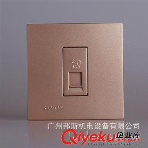 西門子靈致系列 西門子開關(guān)插座面板一位電話插座RJ11   5TGO811-3NC3