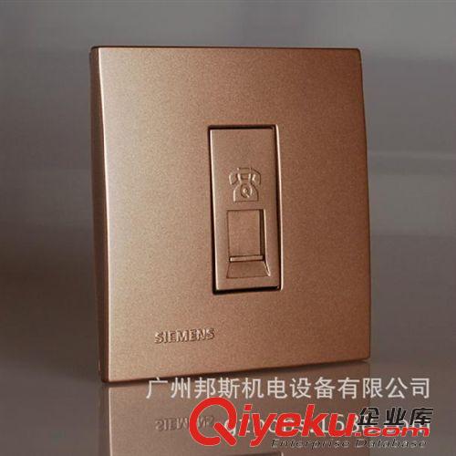 西門子靈致系列 西門子開關(guān)插座面板一位電話插座RJ11   5TGO811-3NC3