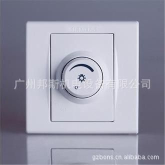 西門子品宜雅白 西門子品宜系列開關插座調(diào)光開關（阻性負載）5UH8622-3NC01